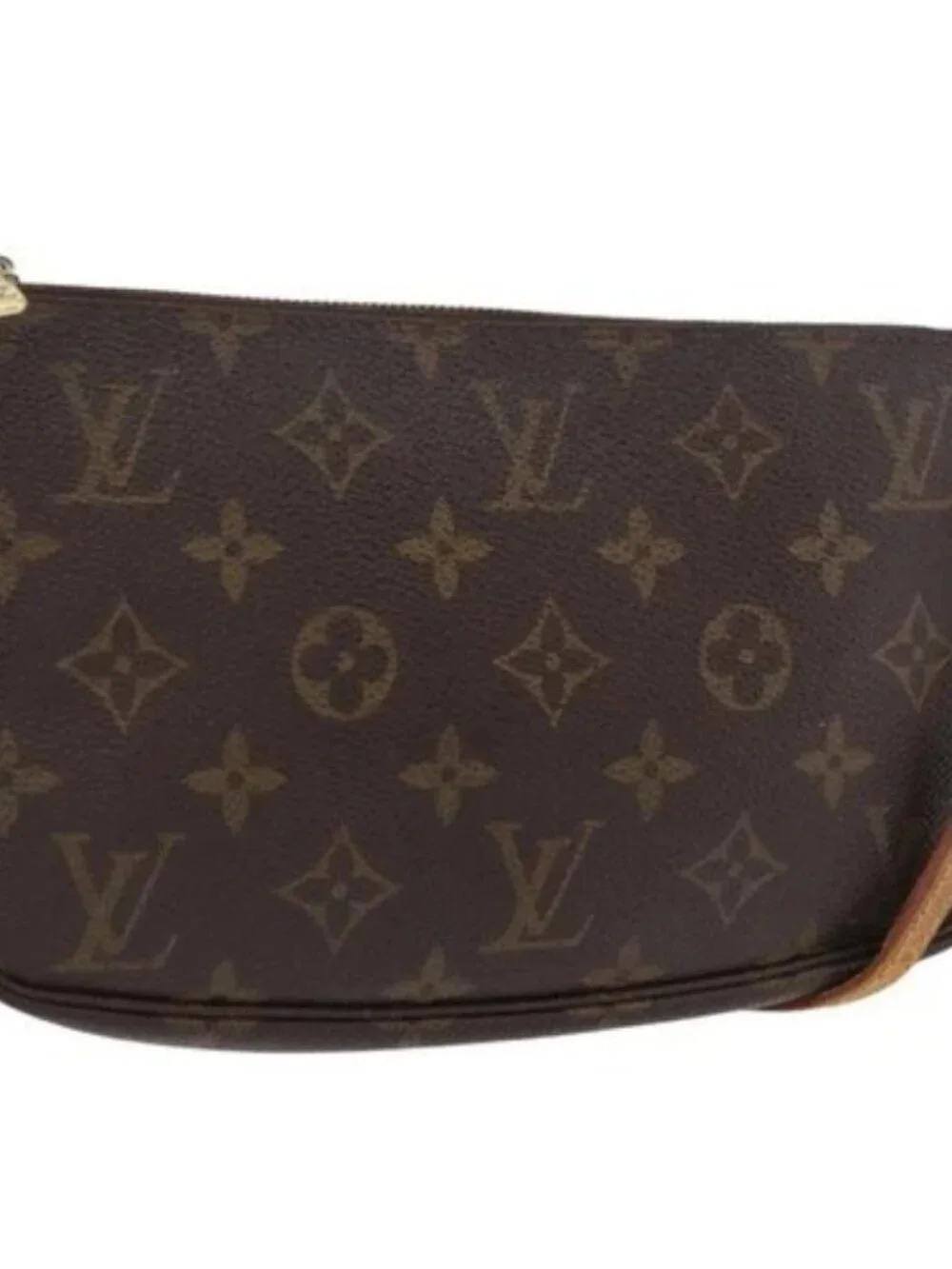 LOUIS VUITTON Monogram Pochette Accessoires Pouch M51980 LV Auth BA12039